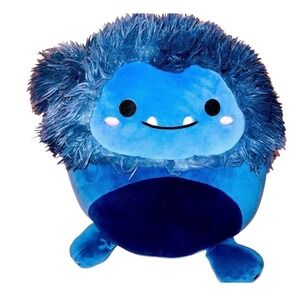 Squishmallows Dani the Bigfoot Kids 11 Inch Blue Excellent Fuzzy Plush Toy